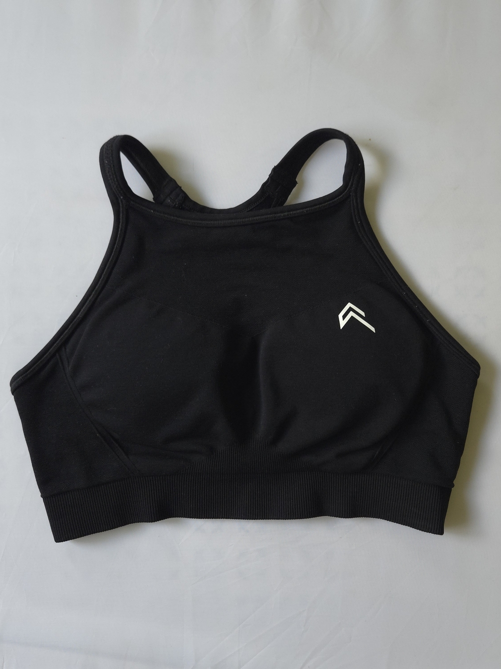Oner Active High Neck Seamless Sports Bra Black M